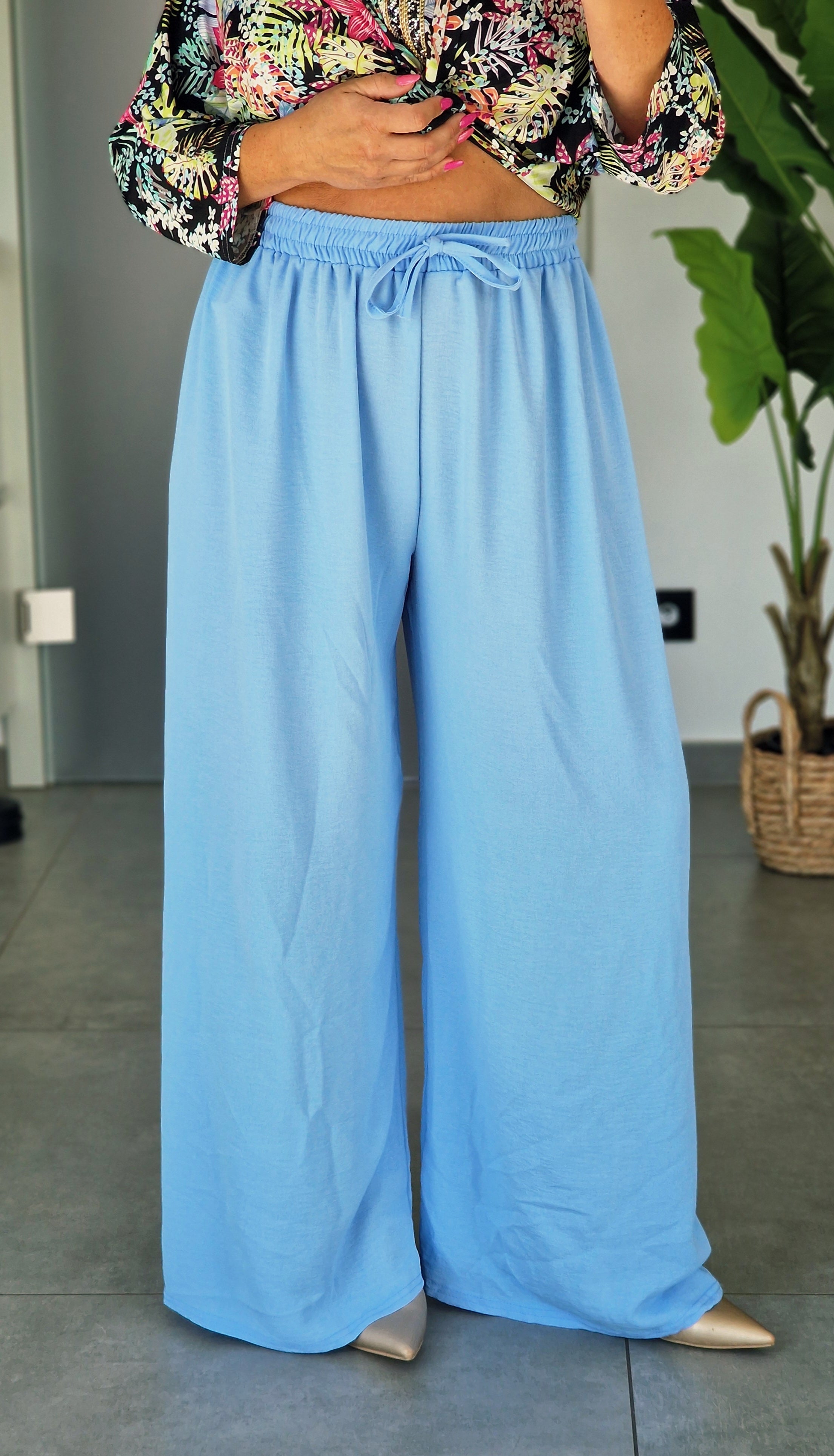 Pantalon - MADDIE bleu ciel