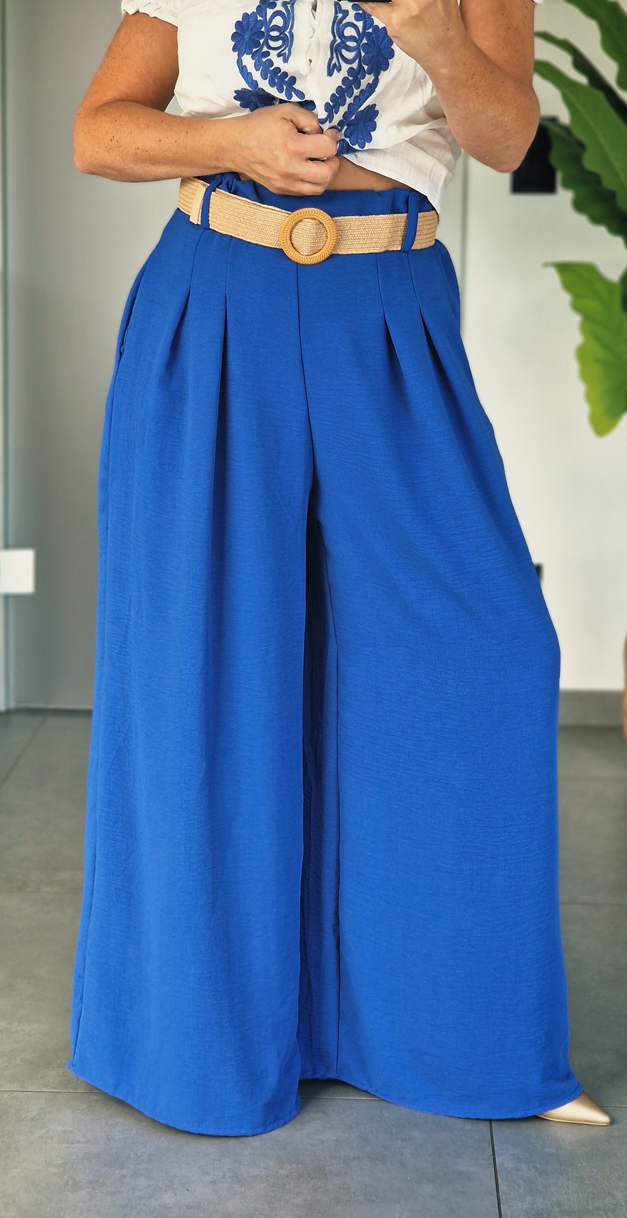 Pantalon - PIA bleu