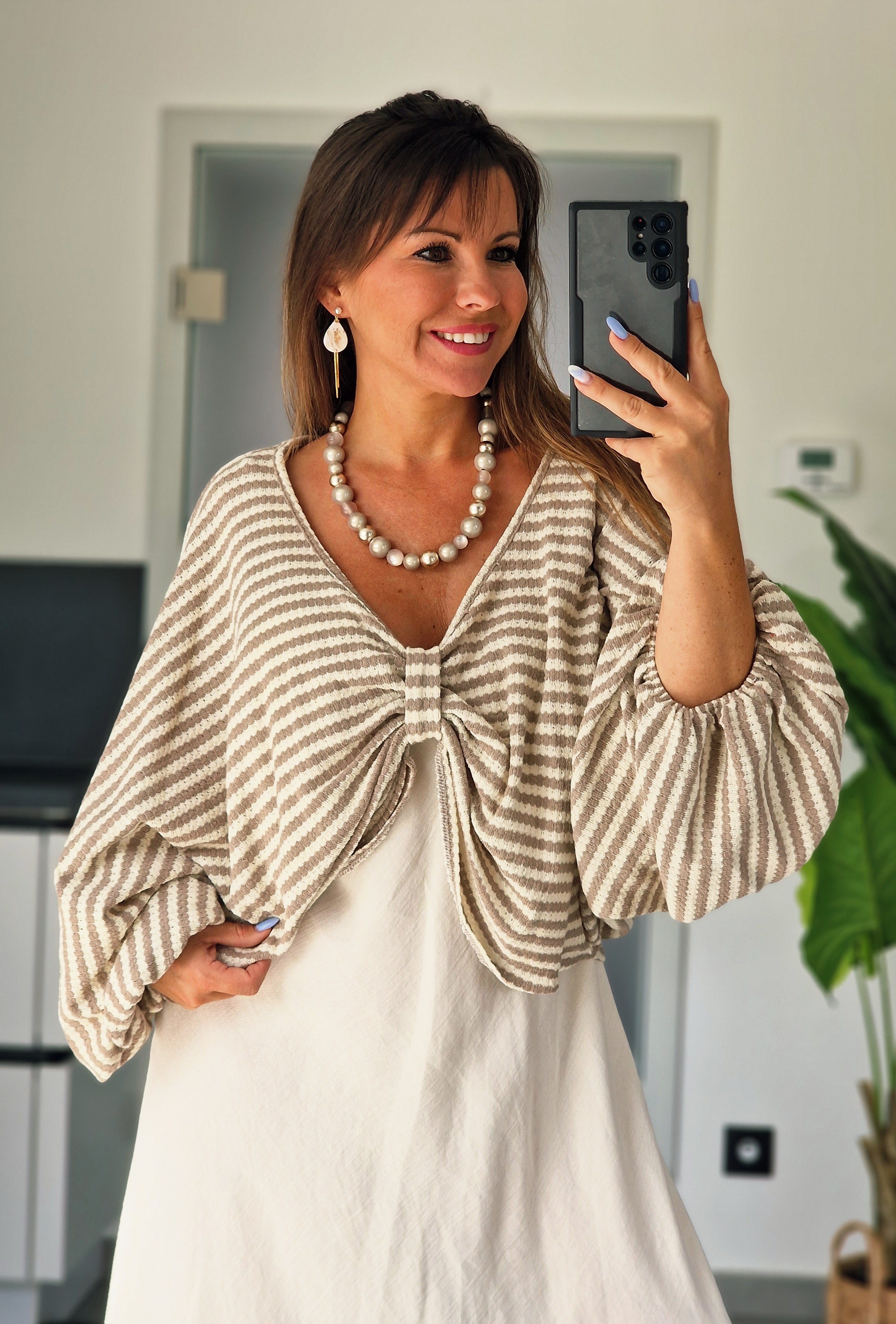 Pull léger - ALIX beige