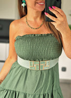 Robe - EMMA kaki