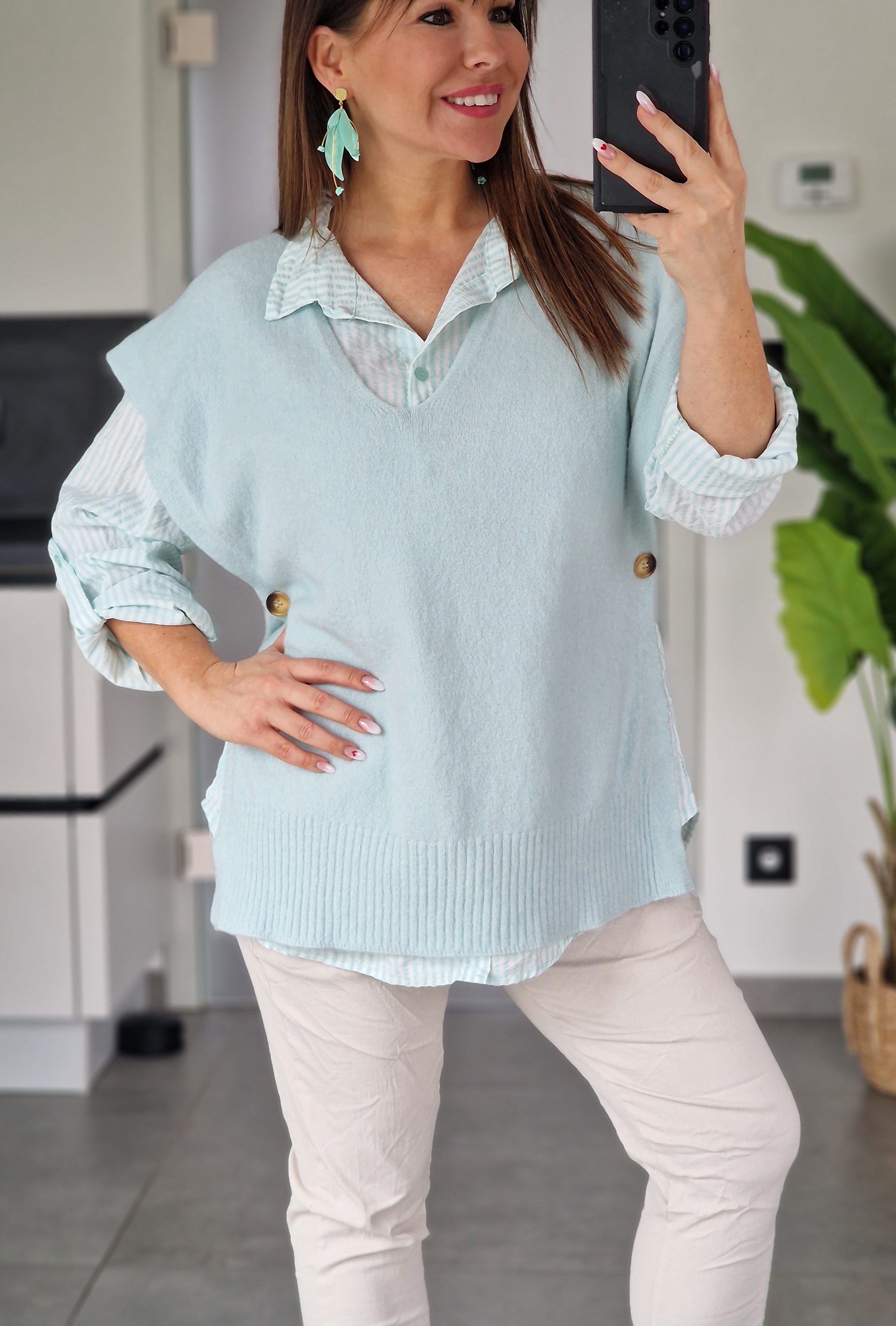 Pull sans manches - LILAC