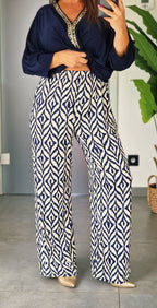 Pantalon - Cyrielle bleu marine