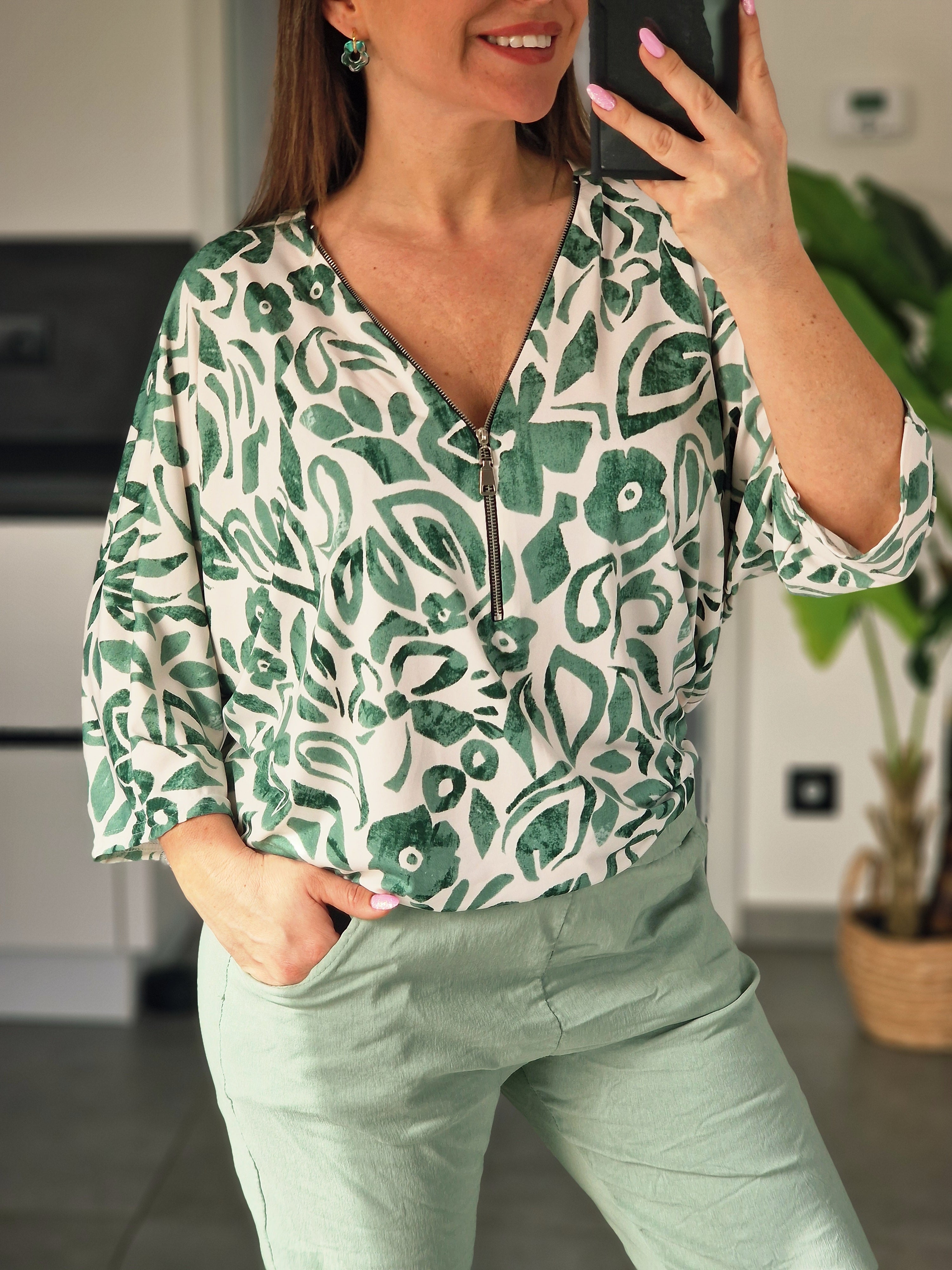 Blouse zip - LUZ